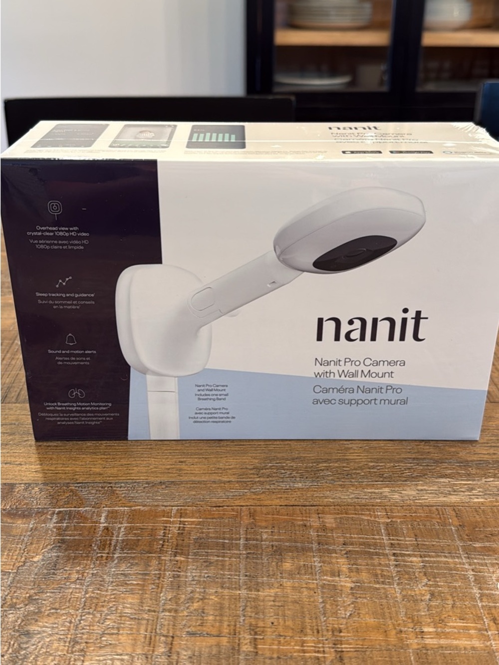 NWT Nanit Pro Camera with Wall Mount - White